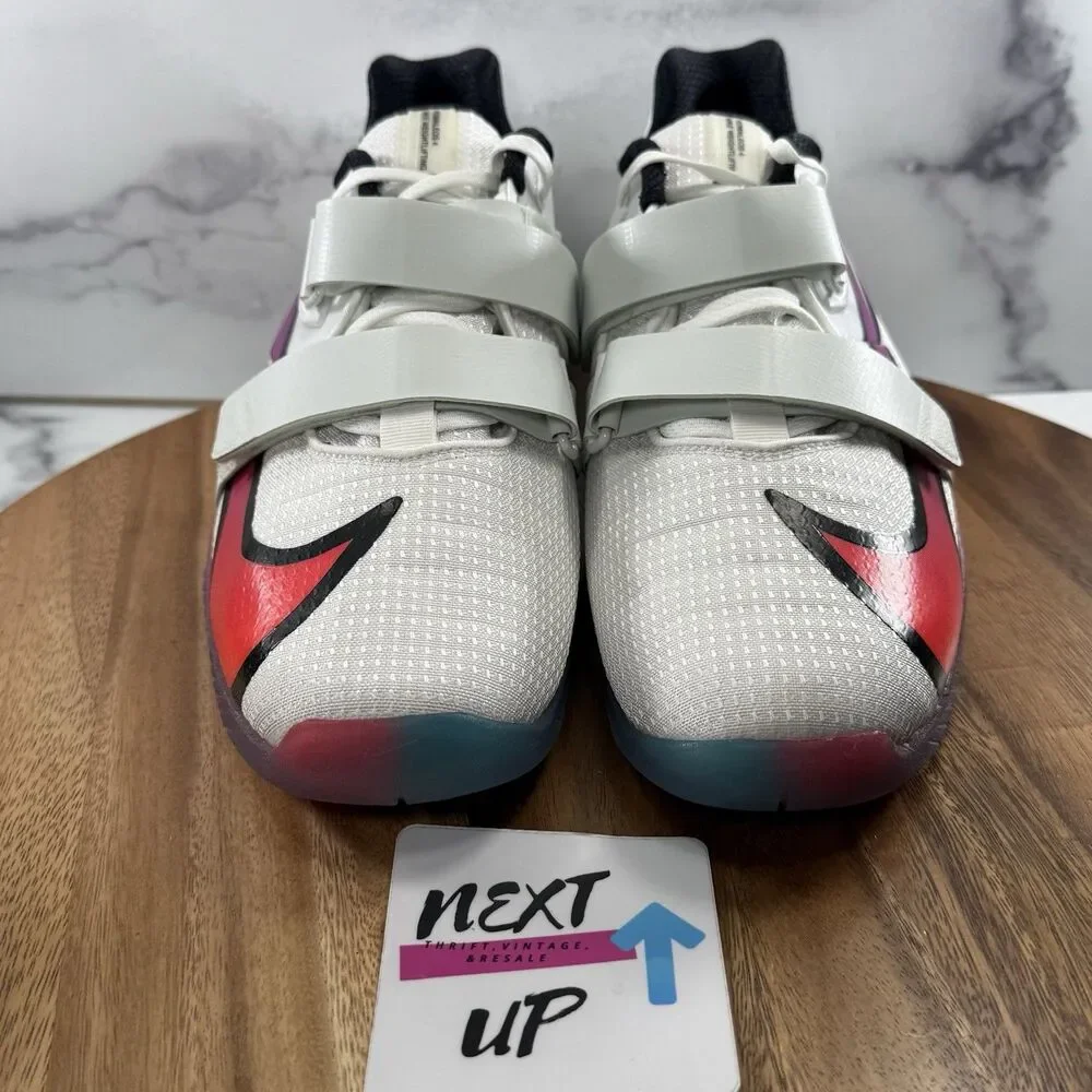 Mens 13-Nike Romaleos 4 Pale Ivory Hyper Violet Weightlifting Shoes CN9662-100